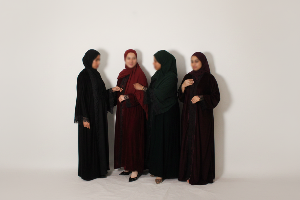 The Heritage Velvet Abaya